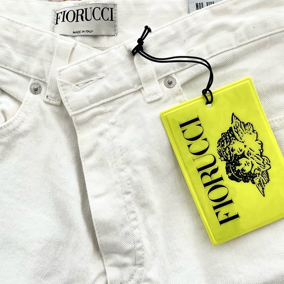 Fiorucci white jeans (new!) size 26 - Picture 1 of 8